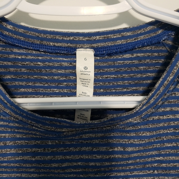 Lululemon Run Ice Top Long Sleeve Size 6 - Picture 2 of 3